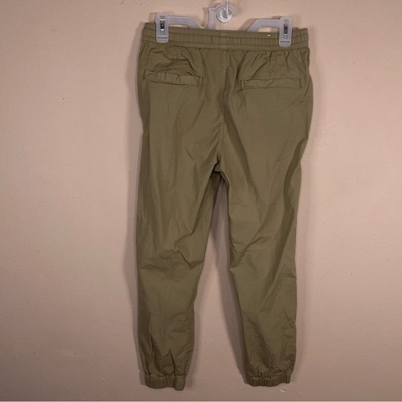SMALL ZARA KHAKI CARGO PANTS ELASTIC WAIST POCKETS CASUAL OUTDOOR Y2K - Picture 3 of 15